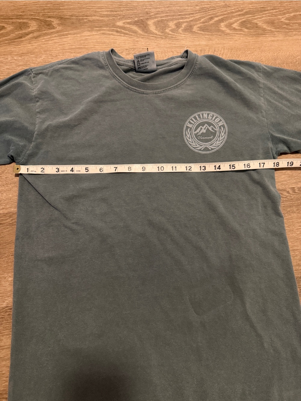 Comfort Colors Long-Sleeve Tee in Green - Picture 4 of 5